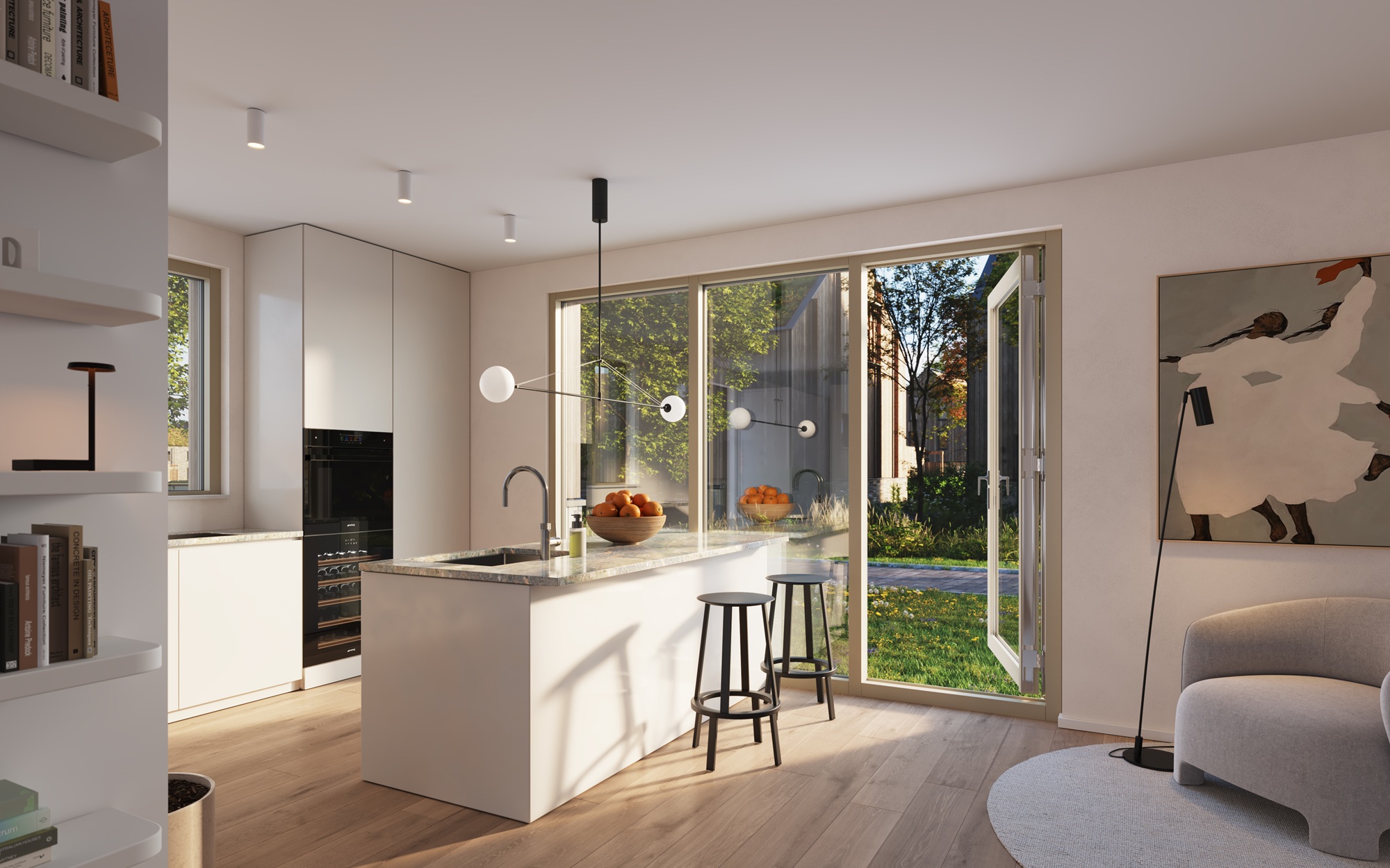 Nest & Poel - Fase 2 - Twee onder één kapwoning XL - 7320