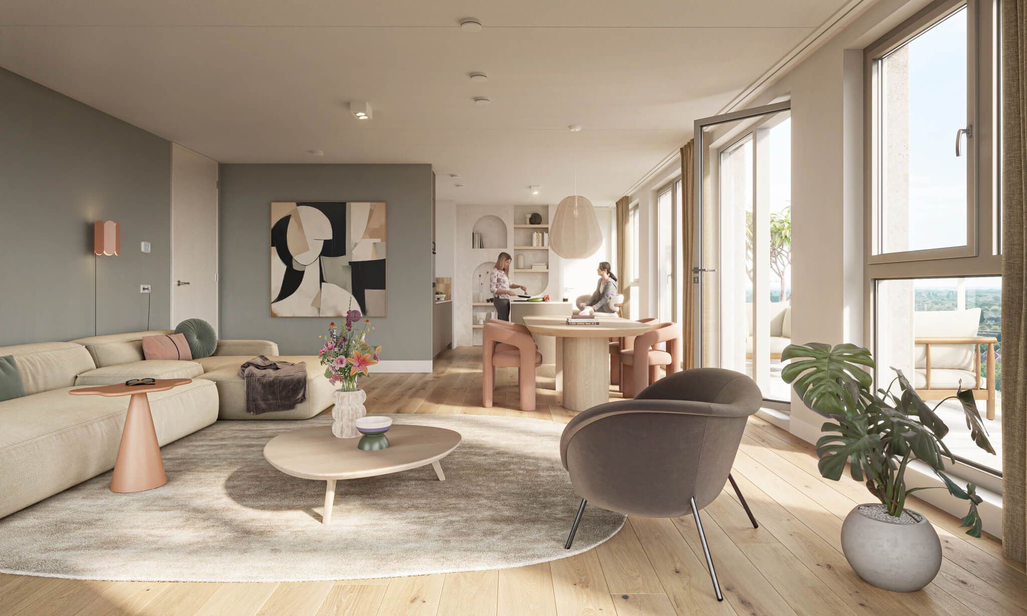 Grow Merwede - Gebouw B - 4-kamerappartement - 8503