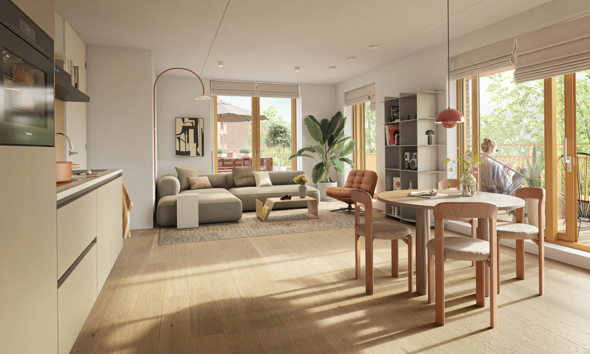 Joy Merwede - Joy Merwede - 2-kamerappartement - type M - 6911