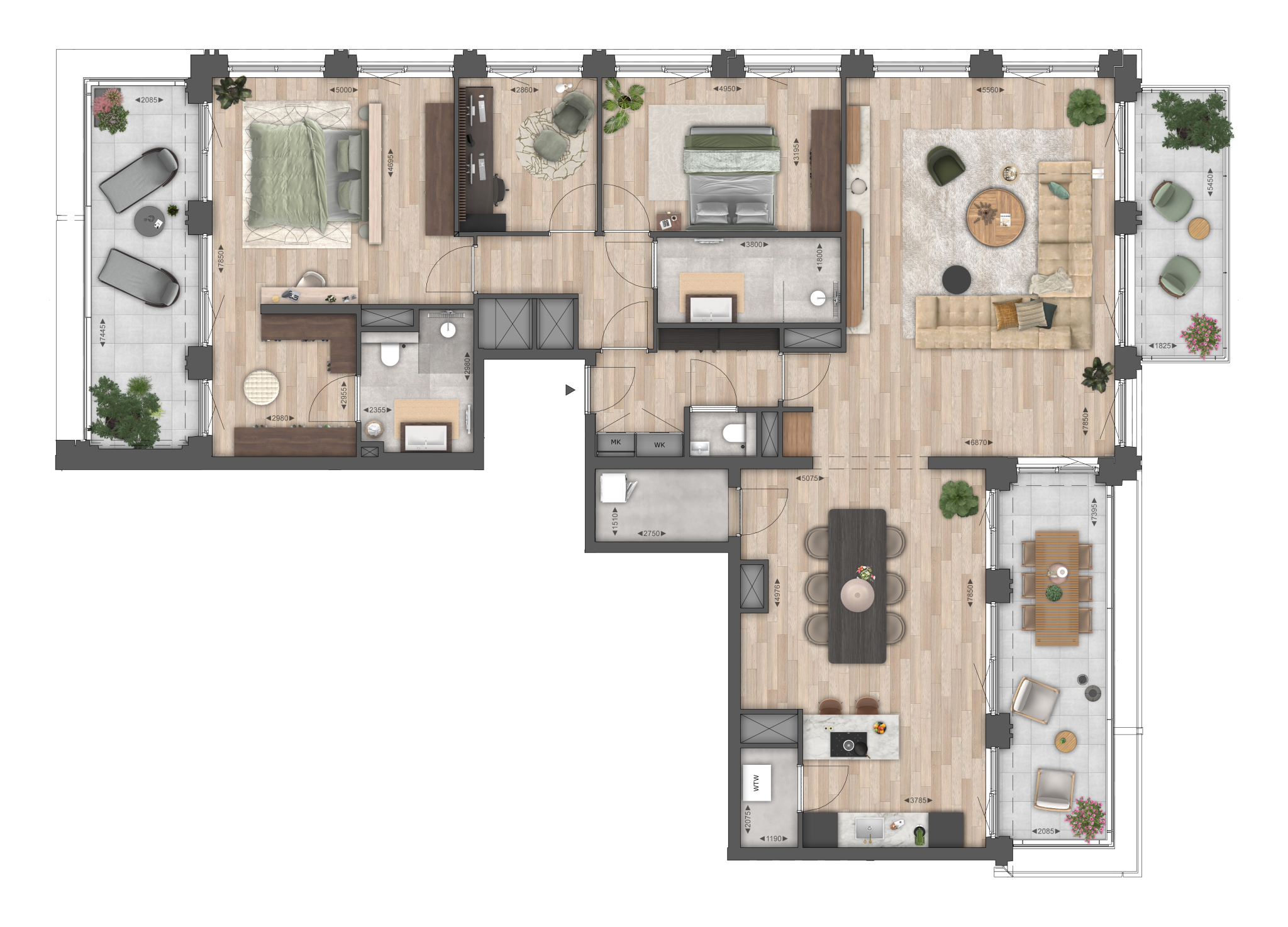 Grow Merwede - Gebouw B - Penthouse - 8505